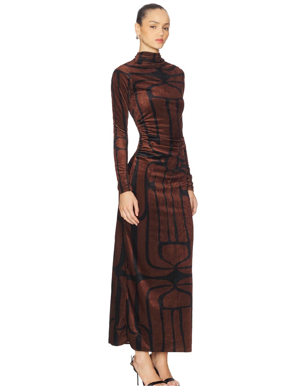 NWT Cala de la Cruz Isidora Velvet Dress Size Large